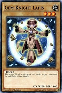 Gem-Knight Lapis [MP15-EN202] Common | Exor Games Dartmouth