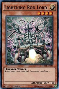 Lightning Rod Lord [MP15-EN216] Super Rare | Exor Games Dartmouth