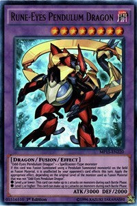 Rune-Eyes Pendulum Dragon [MP15-EN220] Ultra Rare | Exor Games Dartmouth