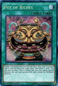 Pot of Riches [MP15-EN233] Secret Rare | Exor Games Dartmouth