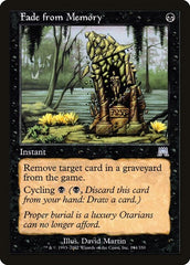 Fade from Memory [Onslaught] | Exor Games Dartmouth