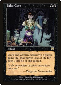 False Cure [Onslaught] | Exor Games Dartmouth