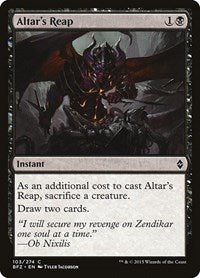 Altar's Reap [Battle for Zendikar] | Exor Games Dartmouth