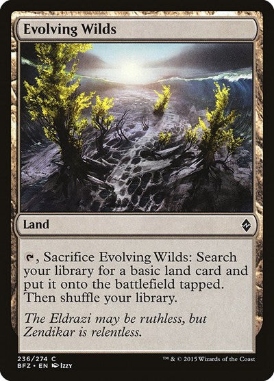 Evolving Wilds [Battle for Zendikar] | Exor Games Dartmouth
