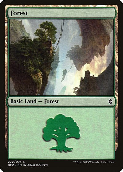 Forest [Battle for Zendikar] | Exor Games Dartmouth