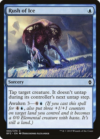 Rush of Ice [Battle for Zendikar] | Exor Games Dartmouth