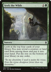 Seek the Wilds [Battle for Zendikar] | Exor Games Dartmouth