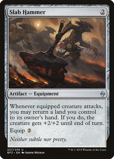 Slab Hammer [Battle for Zendikar] | Exor Games Dartmouth
