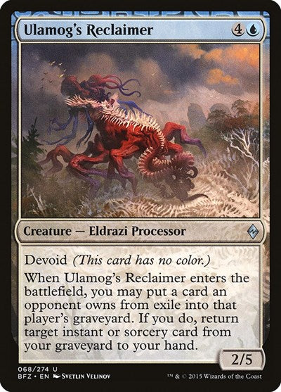 Ulamog's Reclaimer [Battle for Zendikar] | Exor Games Dartmouth