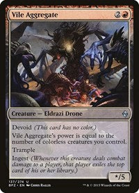 Vile Aggregate [Battle for Zendikar] | Exor Games Dartmouth