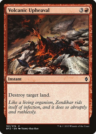 Volcanic Upheaval [Battle for Zendikar] | Exor Games Dartmouth
