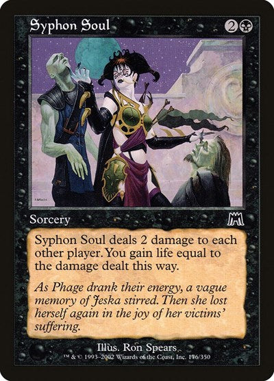 Syphon Soul [Onslaught] | Exor Games Dartmouth