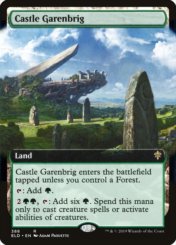 Castle Garenbrig (Extended Art) [Throne of Eldraine] | Exor Games Dartmouth