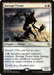 Barrage Tyrant [Battle for Zendikar Promos] | Exor Games Dartmouth