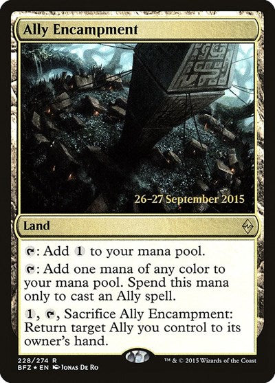 Ally Encampment [Battle for Zendikar Promos] | Exor Games Dartmouth