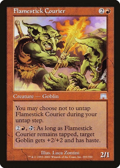 Flamestick Courier [Onslaught] | Exor Games Dartmouth