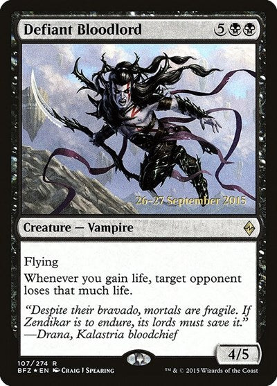 Defiant Bloodlord [Battle for Zendikar Promos] | Exor Games Dartmouth