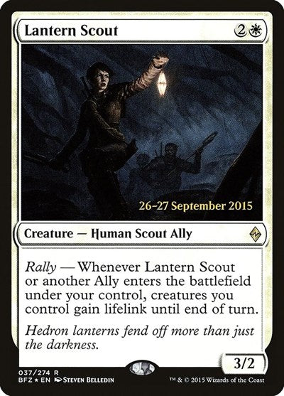 Lantern Scout [Battle for Zendikar Promos] | Exor Games Dartmouth