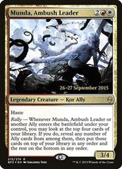 Munda, Ambush Leader [Battle for Zendikar Promos] | Exor Games Dartmouth