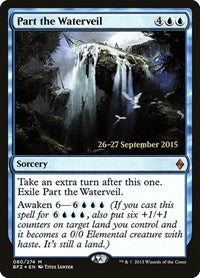 Part the Waterveil [Battle for Zendikar Promos] | Exor Games Dartmouth