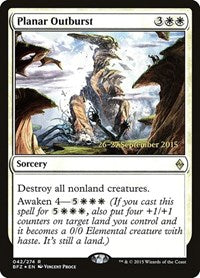 Planar Outburst [Battle for Zendikar Promos] | Exor Games Dartmouth