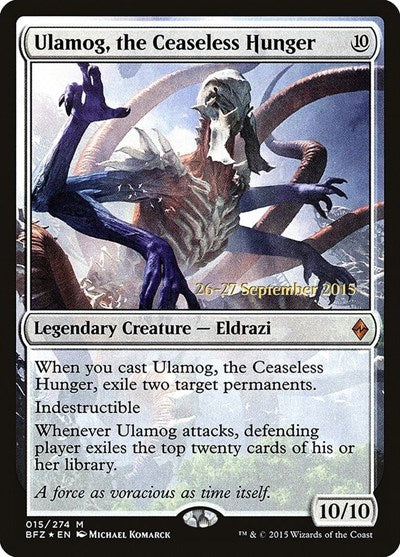 Ulamog, the Ceaseless Hunger [Battle for Zendikar Promos] | Exor Games Dartmouth