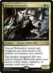 Veteran Warleader [Battle for Zendikar Promos] | Exor Games Dartmouth