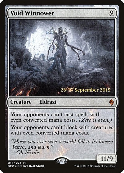 Void Winnower [Battle for Zendikar Promos] | Exor Games Dartmouth