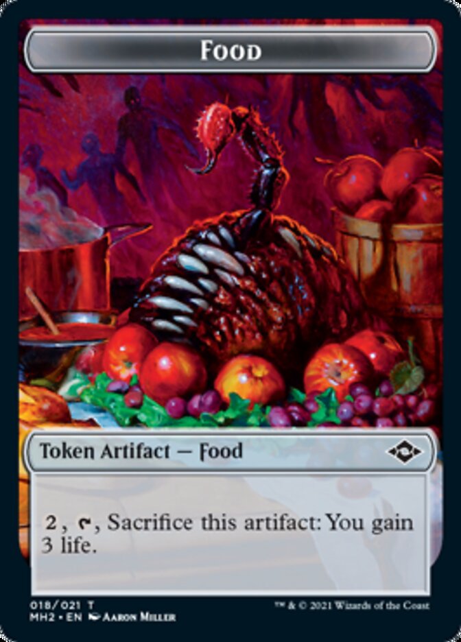 Food Token (#18) // Golem Token [Modern Horizons 2 Tokens] | Exor Games Dartmouth