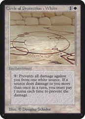 Circle of Protection: White [Limited Edition Alpha] | Exor Games Dartmouth