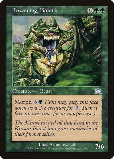 Towering Baloth [Onslaught] | Exor Games Dartmouth