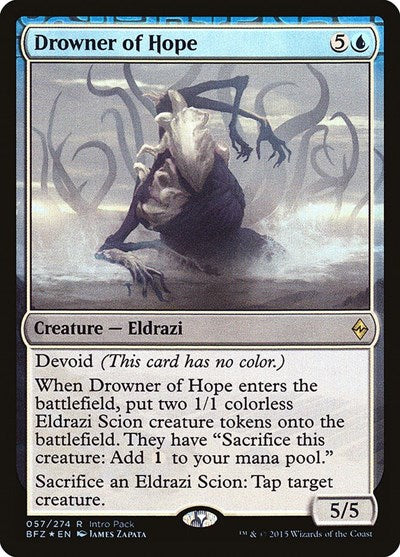 Drowner of Hope [Battle for Zendikar Promos] | Exor Games Dartmouth