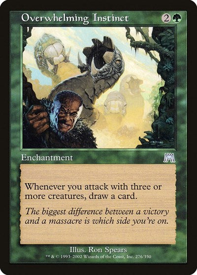 Overwhelming Instinct [Onslaught] | Exor Games Dartmouth