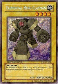 Elemental HERO Clayman [EHC2-EN002] Secret Rare | Exor Games Dartmouth