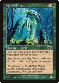 Quick Sliver [Legions] | Exor Games Dartmouth