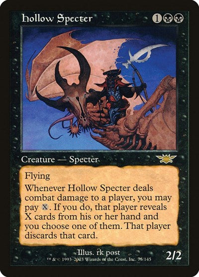 Hollow Specter [Legions] | Exor Games Dartmouth