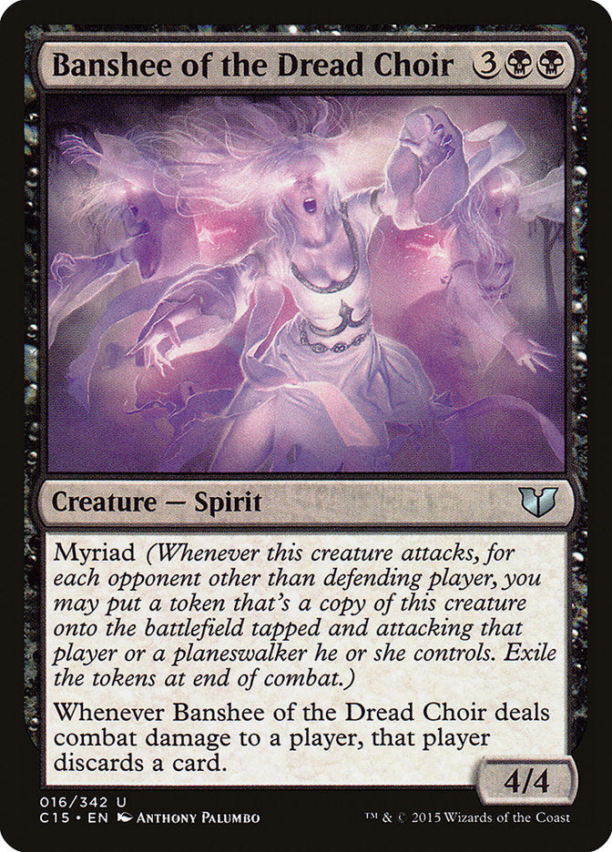 Banshee of the Dread Choir [Commander 2015] | Exor Games Dartmouth