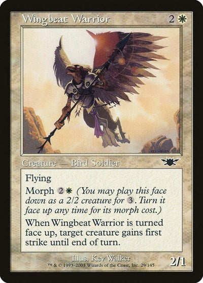 Wingbeat Warrior [Legions] | Exor Games Dartmouth
