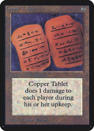 Copper Tablet [Limited Edition Alpha] | Exor Games Dartmouth