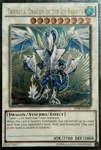 Trishula, Dragon of the Ice Barrier [AP08-EN001] Ultimate Rare | Exor Games Dartmouth