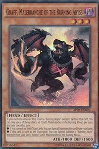 Graff, Malebranche of the Burning Abyss [AP08-EN007] Super Rare | Exor Games Dartmouth