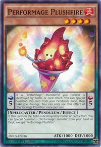 Performage Plushfire [DOCS-EN016] Common | Exor Games Dartmouth