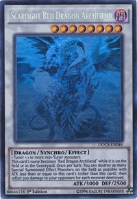 Scarlight Red Dragon Archfiend (Ghost) [DOCS-EN046] Ghost Rare | Exor Games Dartmouth