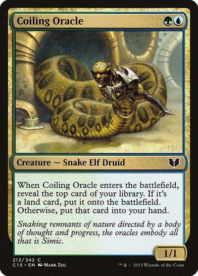 Coiling Oracle [Commander 2015] | Exor Games Dartmouth