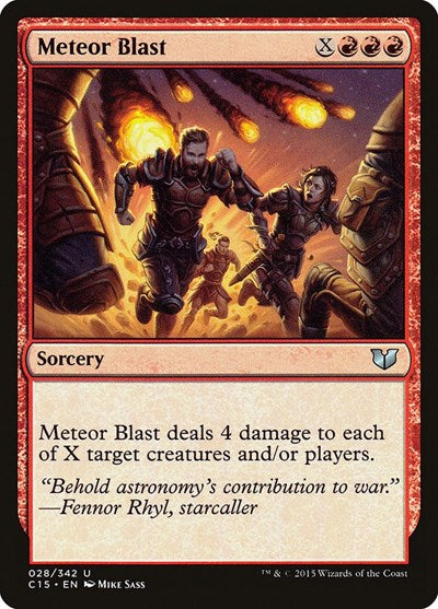 Meteor Blast [Commander 2015] | Exor Games Dartmouth