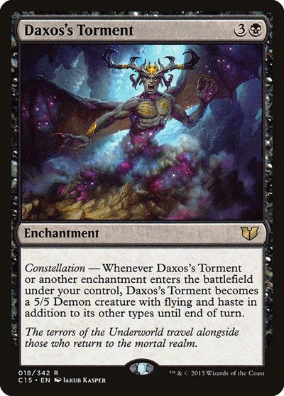 Daxos's Torment [Commander 2015] | Exor Games Dartmouth
