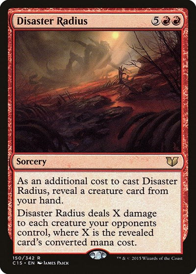 Disaster Radius [Commander 2015] | Exor Games Dartmouth