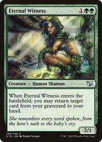 Eternal Witness [Commander 2015] | Exor Games Dartmouth