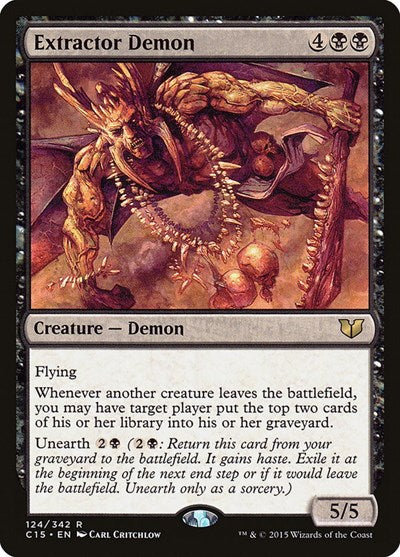 Extractor Demon [Commander 2015] | Exor Games Dartmouth