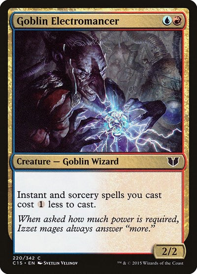 Goblin Electromancer [Commander 2015] | Exor Games Dartmouth